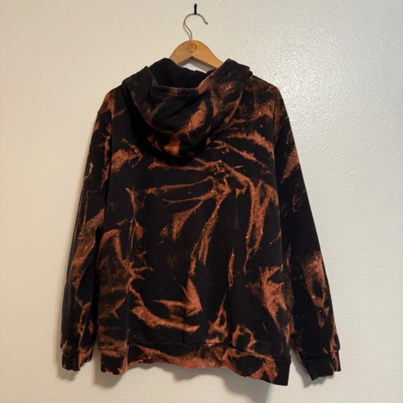 lululemon - Steady State Pullover Black Hoodie - Mens XL - UNIQUE REVERSE DYE - Picture 3 of 14